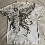 Summer Men's Breathable Round Neck T-shirt Y2K Retro Clothing Punk Hip Hop Pattern Printed Outdoor Fashion Top - flohmarkt-deutschland.shop