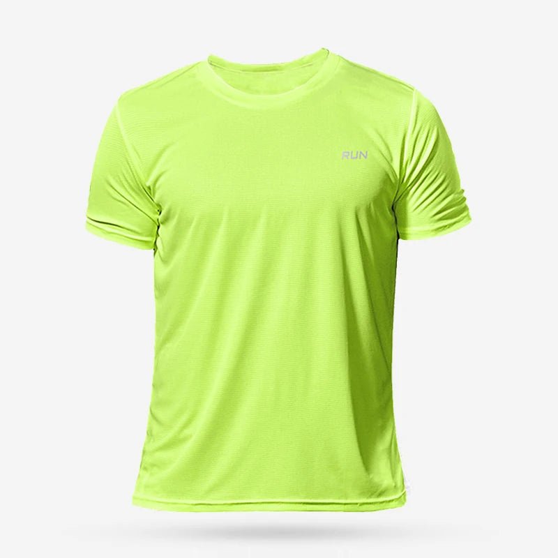 Summer Mens Quick Dry Running Bodybuilding Shirts Sport Gym t Shirt Men Short Sleeve Fitness Tops Oversized t-Shirt Jersey - flohmarkt-deutschland.shop
