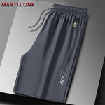 Summer Men's Shorts Cool Sportswear Running Sport Shorts Casual Bottoms Gym Fitness Training Jogging Short Pants Men Black Gray - flohmarkt-deutschland.shop