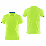 Summer Quick Drying Short Sleeved Polo Shirt Golf Jersey Company Group Breathable Fitness Lapel Sports Sleeved 8-Color Large Top - flohmarkt-deutschland.shop