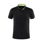 Summer Quick Drying Short Sleeved Polo Shirt Golf Jersey Company Group Breathable Fitness Lapel Sports Sleeved 8-Color Large Top - flohmarkt-deutschland.shop