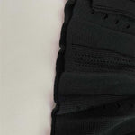 Summer-style fashionable openwork French slimming A-line short-sleeved knitted dress, fishtail long dress for women - flohmarkt-deutschland.shop