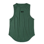 Summer Tank Top Mens Gym Fitness Training Clothing Quick Dry Silm Fit Bodybuilding Sleeveless Shirts Men Fashion Basketball Vest - flohmarkt-deutschland.shop