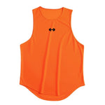Summer Tank Top Mens Gym Fitness Training Clothing Quick Dry Silm Fit Bodybuilding Sleeveless Shirts Men Fashion Basketball Vest - flohmarkt-deutschland.shop
