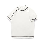 Swimming T Shirt UPF50 UV Protection Children's Swimsuit Rash Guard Beach Clothes Baby Swimwear for Girls Boys Bathing Top 3-11T - flohmarkt-deutschland.shop