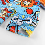 Swimwear Child UPF50 Baby Boy Swimsuit One Piece with Hat Cartoon Bathing Suit Kids Children Swimming Suit 1 2 3 4 5 6 7 Years - flohmarkt-deutschland.shop