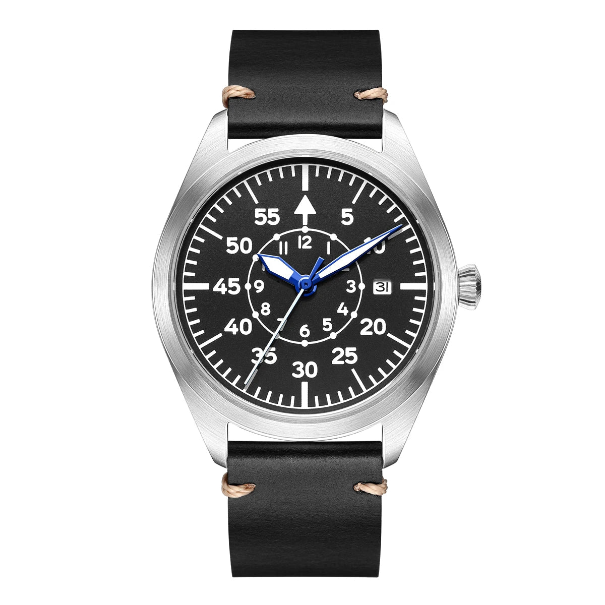 Swiss Uhren Aviator Pilot Automatikuhr Field Mechanische Fliegeruhr Flieger Armbanduhr Reloj Aviador Piloto Clock Uhr - flohmarkt-deutschland.shop