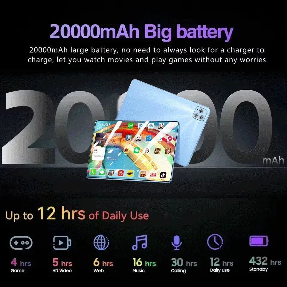Tablet 11" Android 14 – 22GB+2TB, 5G, Dual-SIM, 2026 - flohmarkt-deutschland.shop