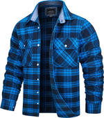 TACVASEN Oversize Leichte Hemd Jacke Taste Unten Baumwolle Plaid Shirts Herren Langarm Streetwear Flanell Shirts W/Taschen - flohmarkt-deutschland.shop