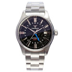 Tandorio Japan NH34 automatische mechanische Uhr für Herren, Taucher-GMT-Uhrwerk, 200 m wasserdicht, 39 mm Saphirglas-Lederband - flohmarkt-deutschland.shop