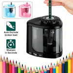 TENWIN Electric Sharpener Desktop Automatic Portable Pencil Sharpener Suitable To Pencils 6-8mm for Students School Stationery - flohmarkt-deutschland.shop