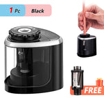 TENWIN Electric Sharpener Desktop Automatic Portable Pencil Sharpener Suitable To Pencils 6-8mm for Students School Stationery - flohmarkt-deutschland.shop