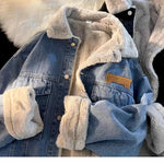 Thick Warm Lamb Fleece Lined Denim Jacket Men Winter Windbreaker Jackets Outwear Jeans Coats Male Multi-pockets Cowboy Clothing - flohmarkt-deutschland.shop