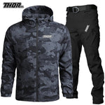 THORSOL New Cycling Kit Man 2025 Mountain Bike Clothes Off-Road Riding Bicycle Jacket MTB Trousers Outfit Radtrikot Set Herren - flohmarkt-deutschland.shop