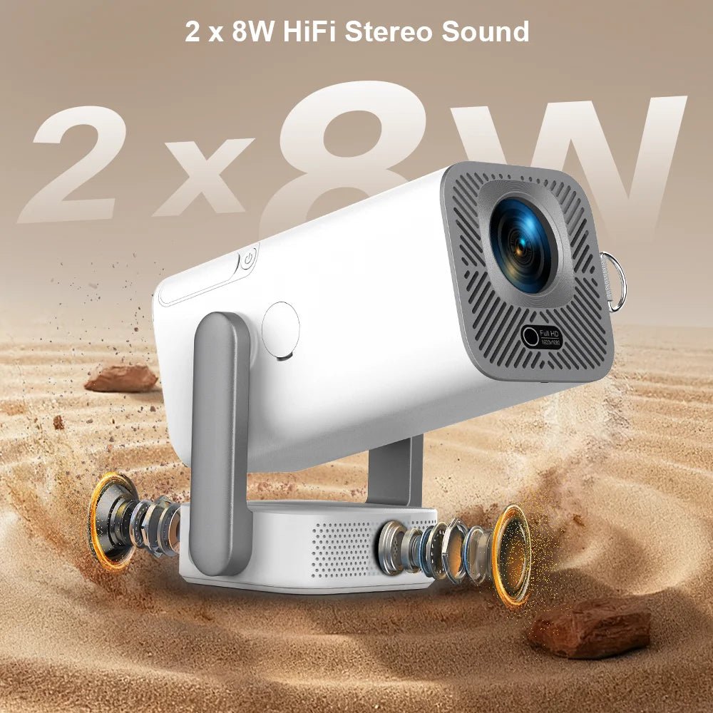 ThundeaL 4K Android Full HD Projector TD80Pro Mini Beam Projector TD80 Pro 1080P 3D Video Home Theater Projetor TD80W Upgrade - flohmarkt-deutschland.shop