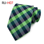 Tie Men's British Vintage Brown khaki brown Plaid Business Casual Striped Red Wedding Tie - flohmarkt-deutschland.shop