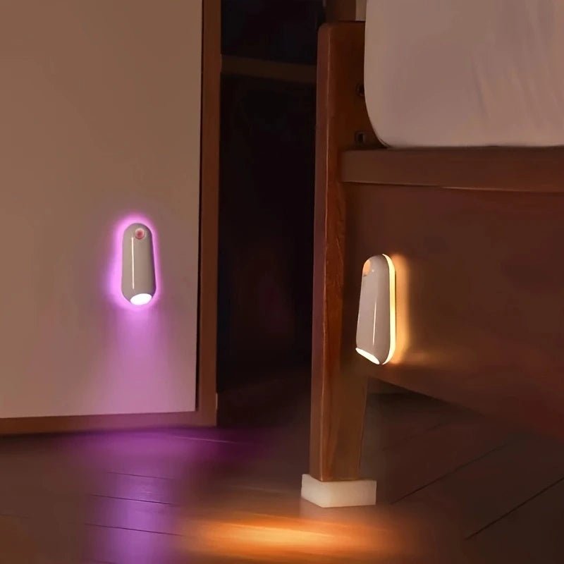 Toiletten Nachtlicht LED Bewegungssensor RGB wiederaufladbar Bad - flohmarkt-deutschland.shop