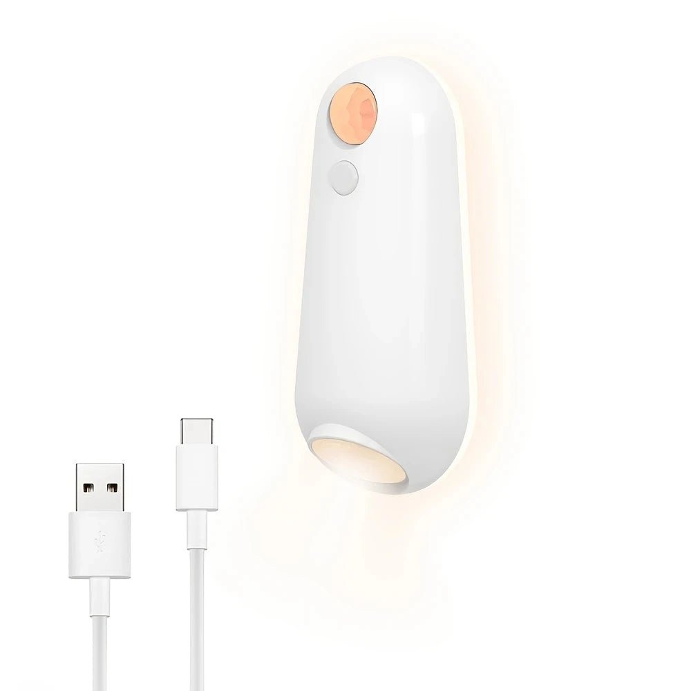 Toiletten Nachtlicht LED Bewegungssensor RGB wiederaufladbar Bad - flohmarkt-deutschland.shop