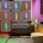 Toiletten Nachtlicht LED Bewegungssensor RGB wiederaufladbar Bad - flohmarkt-deutschland.shop