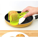 Tomatenschneider Obst Slicer Zitrone Küchenwerkzeug zufällige Farbe - flohmarkt-deutschland.shop