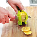 Tomatenschneider Obst Slicer Zitrone Küchenwerkzeug zufällige Farbe - flohmarkt-deutschland.shop