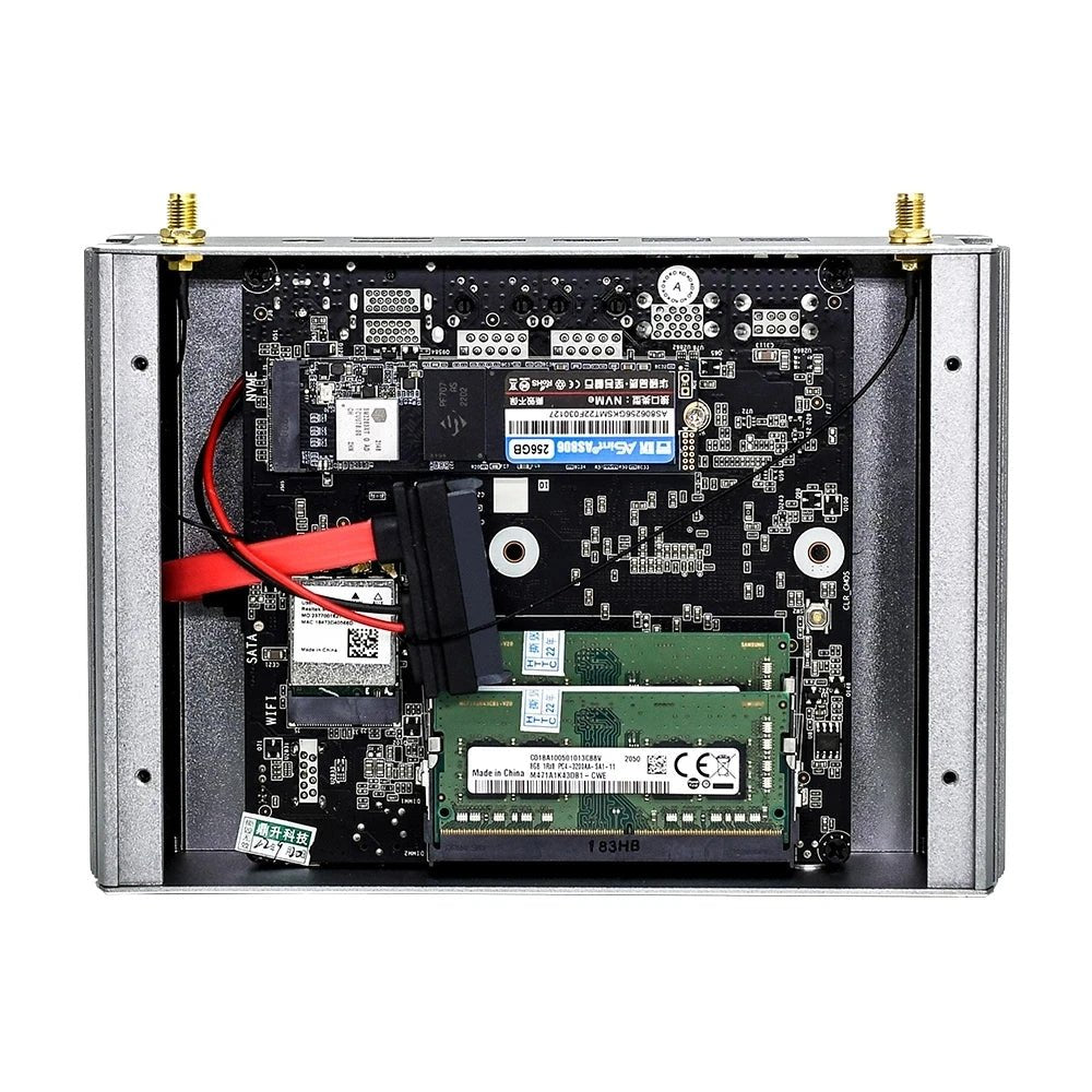 Topton Lüfterloser Mini-PC – AMD Ryzen, Dual LAN, Windows 11 - flohmarkt-deutschland.shop