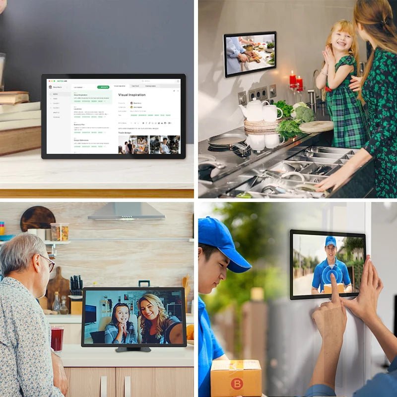 TouchWo Smart Touchscreen-Kalender – 15,6"-43", Familienplaner & Aufgabentabelle - flohmarkt-deutschland.shop