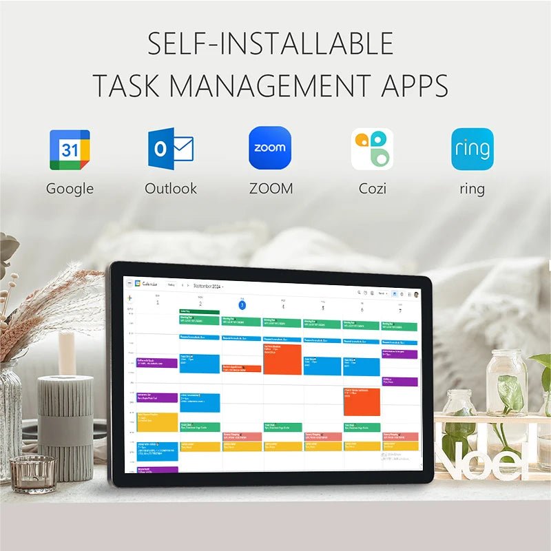TouchWo Smart Touchscreen-Kalender – 15,6"-43", Familienplaner & Aufgabentabelle - flohmarkt-deutschland.shop