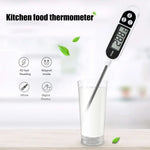 TP300 Digitales Lebensmittelthermometer - Sofortablesung Mit LCD Anzeige Für Fleisch BBQ Und Milch - flohmarkt-deutschland.shop
