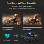 Transpeed Android 12 TV BOX Allwinner H618 Dual Wifi 32G64G Quad Core Cortex A53 Support 8K 4K BT Voice Media Player Set Top Box - flohmarkt-deutschland.shop