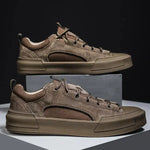 Trend männer Casual Leder Schuhe 2023 Neue Schuhe für Männer High-top Schwarz Casual Männlichen Turnschuhe Plattform S 2023 neue Tenis Masculino - flohmarkt-deutschland.shop