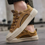 Trend männer Casual Leder Schuhe 2023 Neue Schuhe für Männer High-top Schwarz Casual Männlichen Turnschuhe Plattform S 2023 neue Tenis Masculino - flohmarkt-deutschland.shop