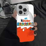 Trolly Egg K-KINDER JOY Surprise Phone Case For IPhone17 16 15 14 13 12 11 Pro Max Plus Color Matte Fundas - flohmarkt-deutschland.shop