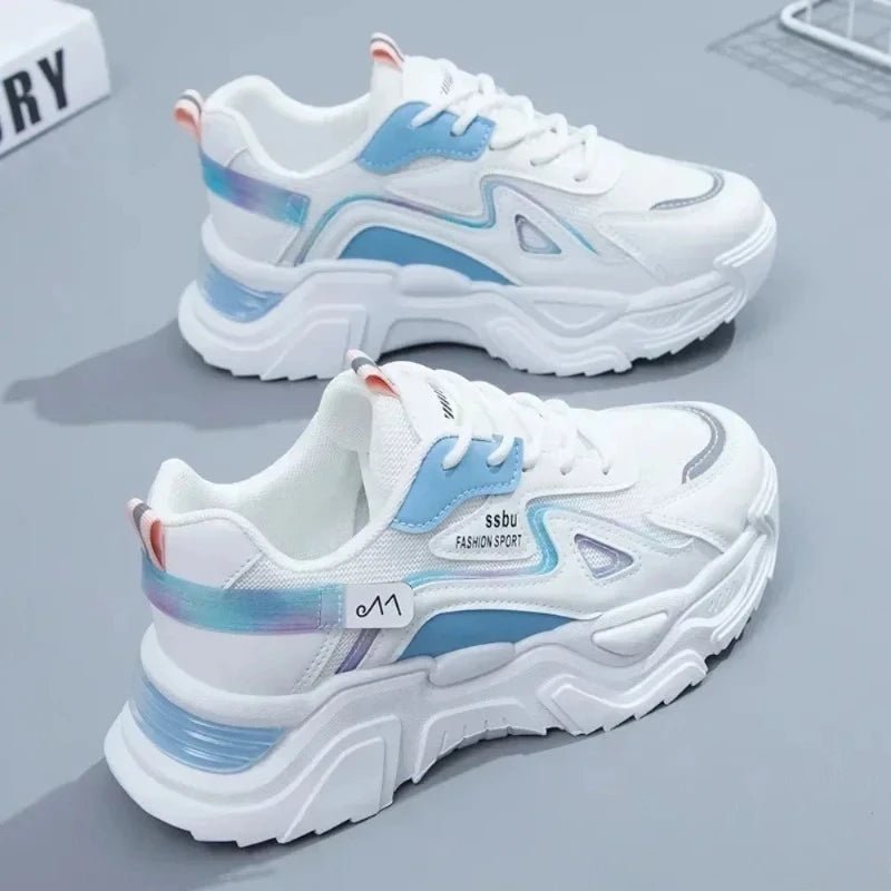 Turnschuhe Frauen Plattform Flache Schuhe Frau Schuhe Grün Casual Trainer Damen Chunky Turnschuhe Frauen Schuhe - flohmarkt-deutschland.shop