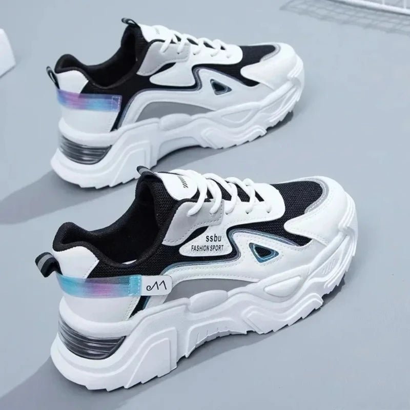 Turnschuhe Frauen Plattform Flache Schuhe Frau Schuhe Grün Casual Trainer Damen Chunky Turnschuhe Frauen Schuhe - flohmarkt-deutschland.shop