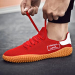 Turnschuhe für Männer Frauen Chunky Turnschuhe Sommer Atmungsaktive Rote Sportschuhe Laufschuhe Wohnungen Tennis Schuh Plus Größe Zapatos Deportivos - flohmarkt-deutschland.shop
