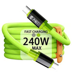 Type C Fast Charging Charger For Samsung Huawei Xiaomi Type C USB Quick Charger Cable Date Sync Nylon Braided Wire Charger Cable - flohmarkt-deutschland.shop