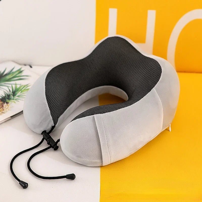 U Shaped Memory Foam Neck Pillows Soft Travel Pillow Massage Neck Pillow Sleeping Airplane Pillow Cervical Healthcare Bedding - flohmarkt-deutschland.shop