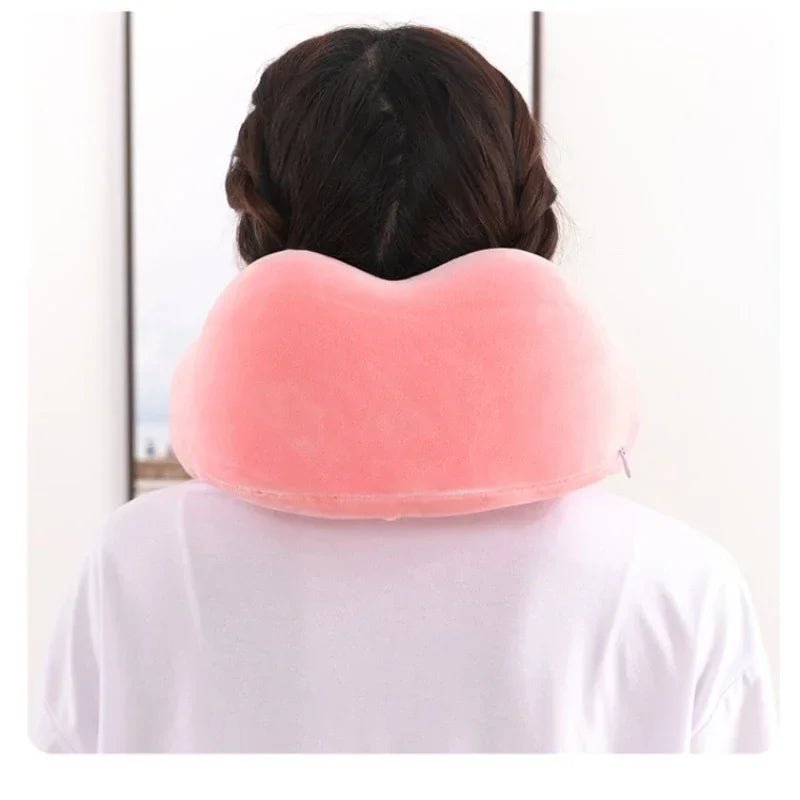 U Shaped Memory Foam Neck Pillows Soft Travel Pillow Massage Neck Pillow Sleeping Airplane Pillow Cervical Healthcare Bedding - flohmarkt-deutschland.shop