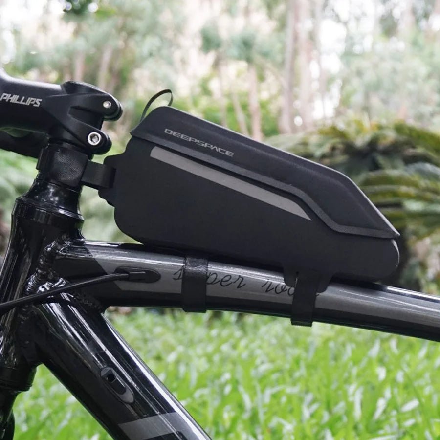 Ultraleichte Rahmentasche 0,9 L Vorderrohr MTB Fahrradtasche Mit Grosse Kapazitaet - flohmarkt-deutschland.shop