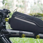 Ultraleichte Rahmentasche 0,9 L Vorderrohr MTB Fahrradtasche Mit Grosse Kapazitaet - flohmarkt-deutschland.shop