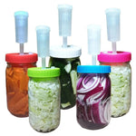 Unbekannte Marke Fermentation Deckel - Mit Einweg-Auslassventil Für Weithals Gläser 86mm Gär Deckel Kit - flohmarkt-deutschland.shop