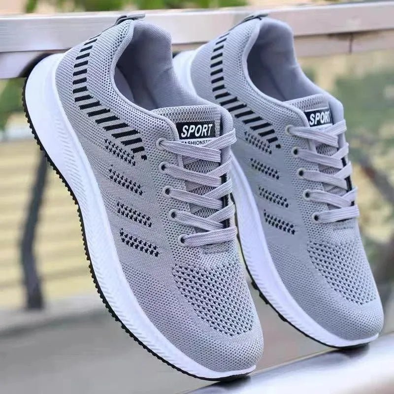 Unisex Mesh Sneakers – Atmungsaktiv, Leicht, Lace-Up, Walking & Sport, Sommer - flohmarkt-deutschland.shop