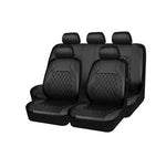 Universal Car Seat Cover Set PU Leather Vehicle Cushion Full Surrounded Protector Pad Anti-Scratch Fit Sedan Suv Pick-up Truck - flohmarkt-deutschland.shop