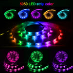 USB RGB LED Streifen 5V TV Hintergrundbeleuchtung 1-5m Zimmer Deko - flohmarkt-deutschland.shop