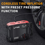UTRAI 4 In 1 2000A Starthilfe Power Bank 16000 mAh 150 PSI Luftkompressor Reifenpumpe Tragbares Ladegerät Auto Booster Startgerät - flohmarkt-deutschland.shop