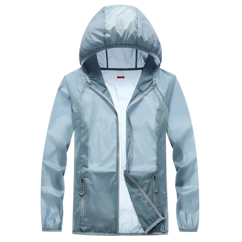 UV-Schutz Kapuzenjacke Herren & Damen – Outdoor & Sport (S-4XL) - flohmarkt-deutschland.shop