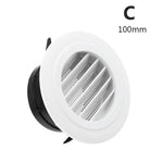 Various Shapes 100/150mm Round Ducting Ventilation Cover Air Vent Extract Valve Grille Air Circulation Vents Cover - flohmarkt-deutschland.shop