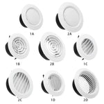 Various Shapes 100/150mm Round Ducting Ventilation Cover Air Vent Extract Valve Grille Air Circulation Vents Cover - flohmarkt-deutschland.shop