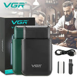 VGR V-390 mini single blade cordless beard trimmer razor rechargeable foil electric face body shaver for men Convenient razor - flohmarkt-deutschland.shop
